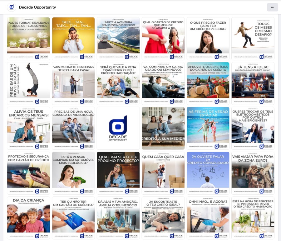 Redes Sociais - Decade Opportunity